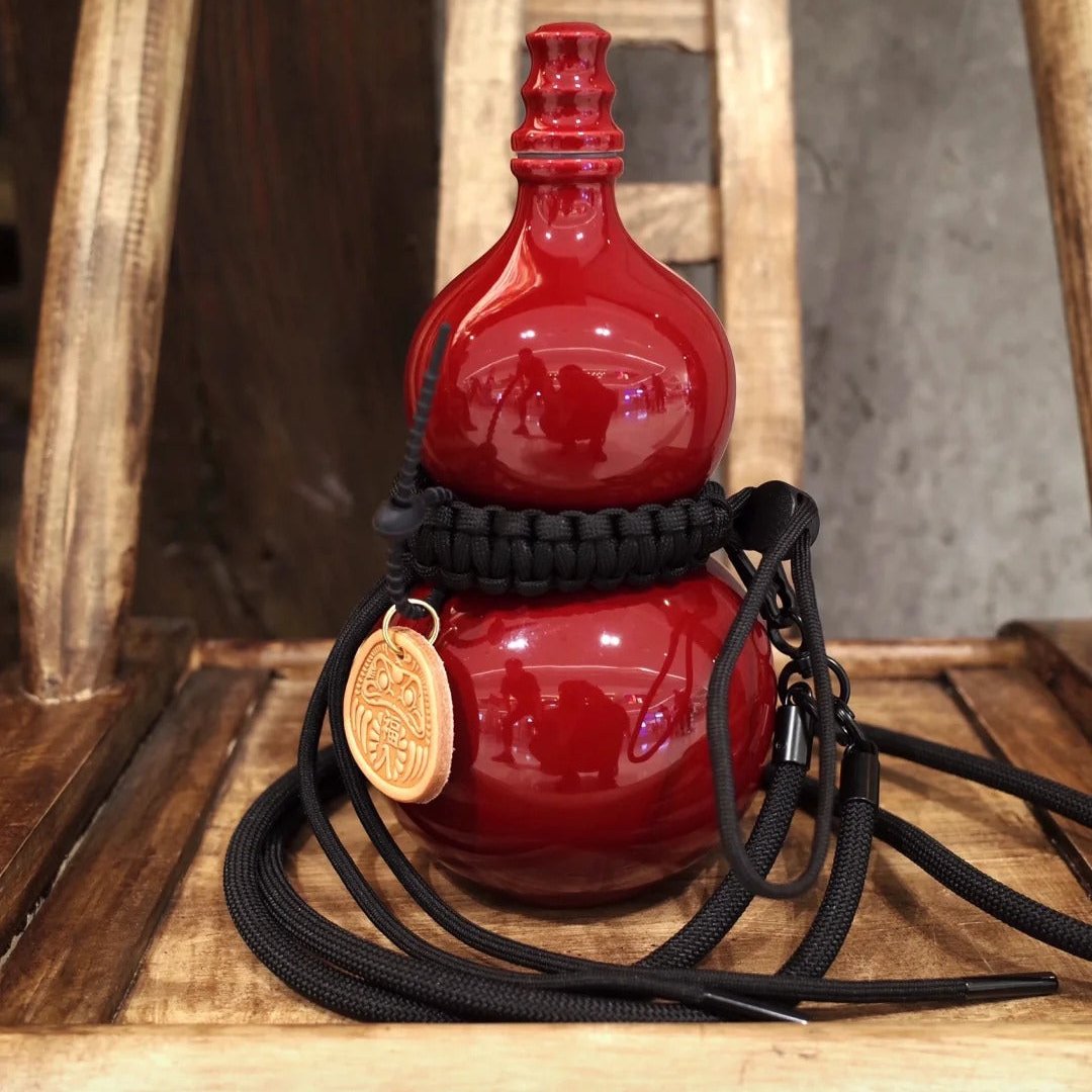 【HULU】Gourd-Shaped Ceramic Water Bottle - Black Myth Wukong 大聖葫蘆